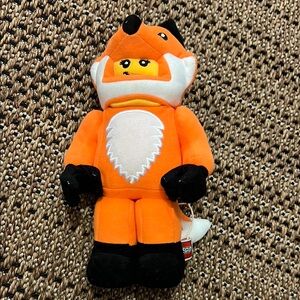 LEGO® Fox Costume Girl Plush